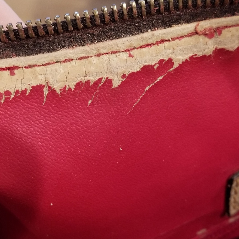 Dooney & Bourke Sophie Black and Beige Color Block Hobo - Picture 12 of 15